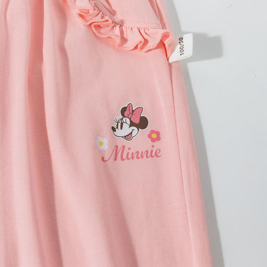 【花边口袋休闲裤】迪士尼2025春夏新款女童凉感长裤宽松透气防蚊抖抖裤ZD2EK005 商品图12