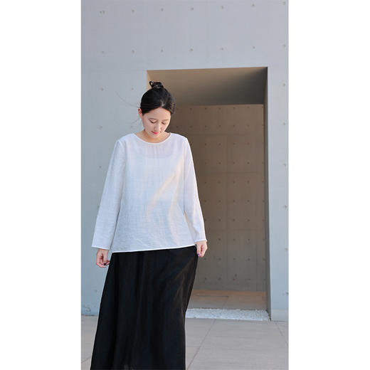 【抖音专属】新中式上衣（25707104白玉兰-结缘款） 商品图3