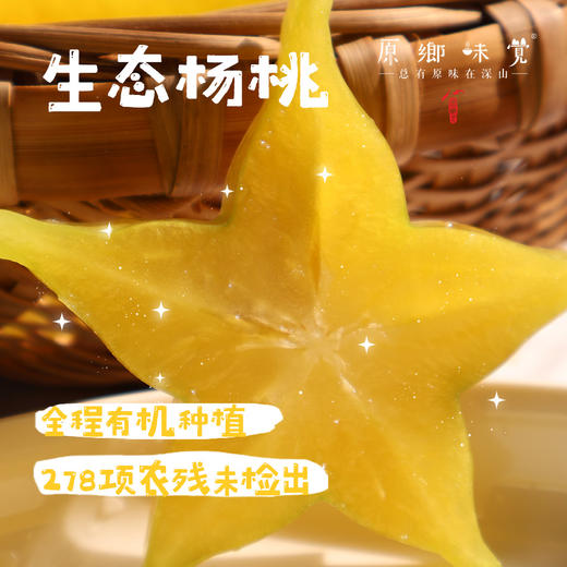 【排单，3天左右发货】生态杨桃|阳桃【基地直发-顺丰包邮】| 2.4斤装，4斤装，来自云南元江，生产者：张扬【公平贸易，合作生产】 商品图0