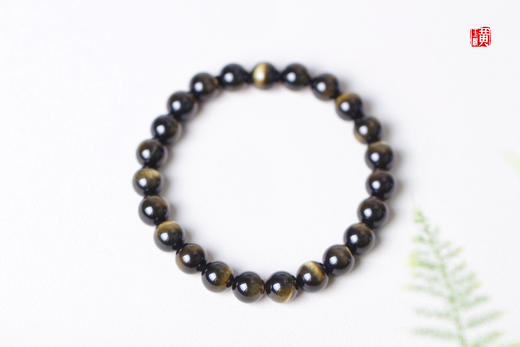 【招财】金曜石猫眼手串 商品图2