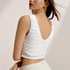 跃牌【安琪拉系列】春夏褶皱聚拢瑜伽文胸背心美背塑型气质纯欲户外瑜伽文胸WX2449 商品缩略图3