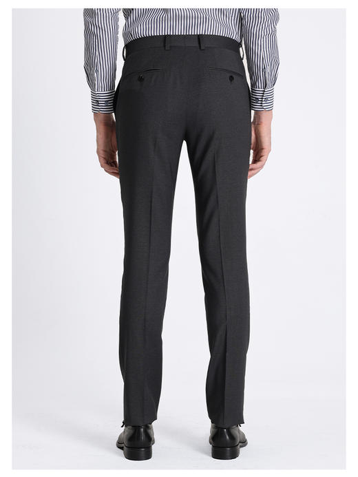 callisto茶金灰全羊毛西裤 商品图4