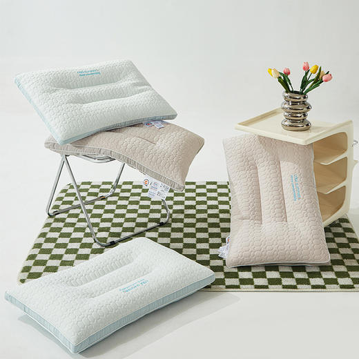 自然醒小冰皮凉感乳胶枕芯家用一对护颈椎枕助睡眠酒店学生宿舍夏凉枕头小整头男XK 商品图12