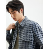 GXG男装格纹牛仔外套男25年春季热卖复古衬衫式夹克#G25DE91005 商品缩略图2