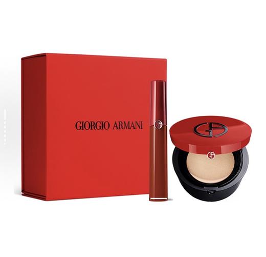 【礼物推荐】阿玛尼 红管唇釉彩妆套盒（赠礼盒礼袋） 商品图0