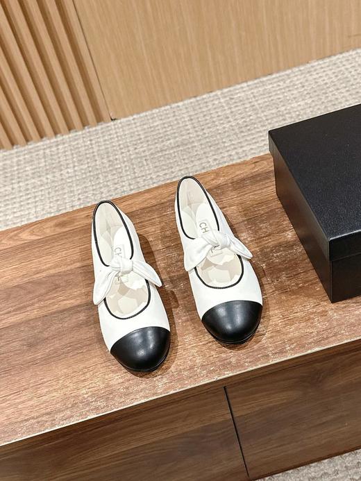 香奈儿25米兰走秀款超火蝴蝶结玛丽珍鞋（HC） 商品图8