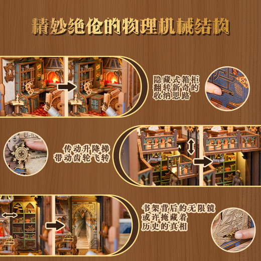 同趣 达芬奇异想 书立 生日礼物 商品图4