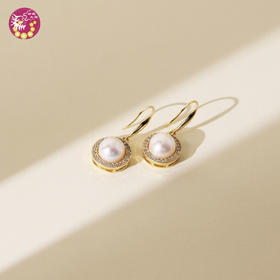 珍珠耳坠300023