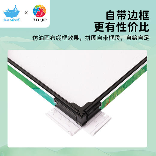 366片 无框拼图 HN1456 成都，圆滚滚的巴适生活 商品图1