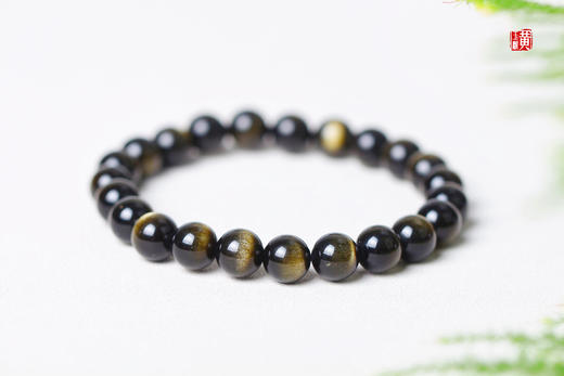 【招财】金曜石猫眼手串 商品图1