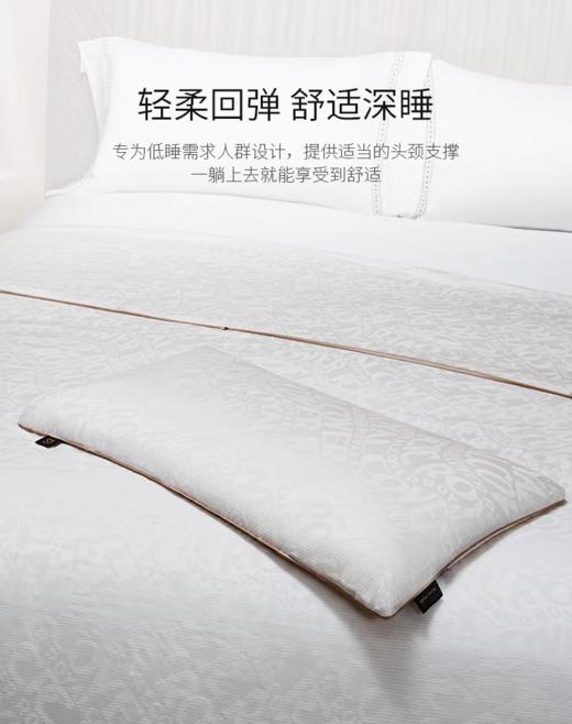 罗卡芙 100S天丝提花面料蚕丝乳胶枕(圣托纳) 商品图4