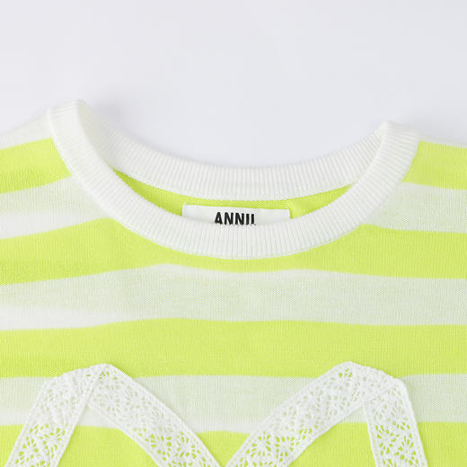 【实体店同款】女童短袖针织衫夏季新款安奈儿童装AG524596 商品图4