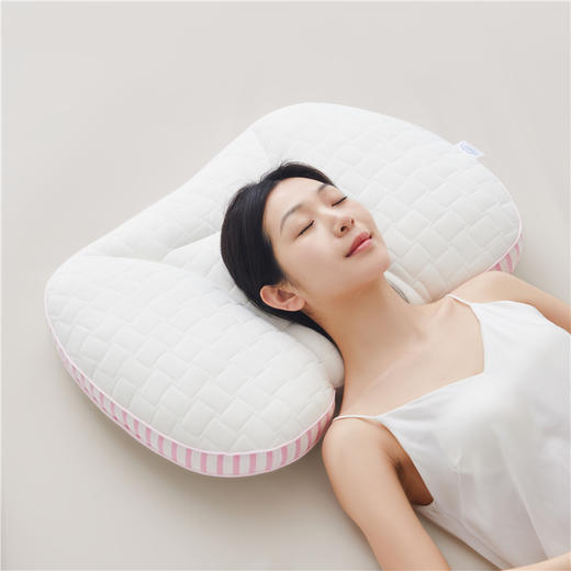 自然醒苹果spa乳胶护颈枕头女生睡觉舒适成人助睡眠专用枕芯家用一对学生宿舍XK 商品图11