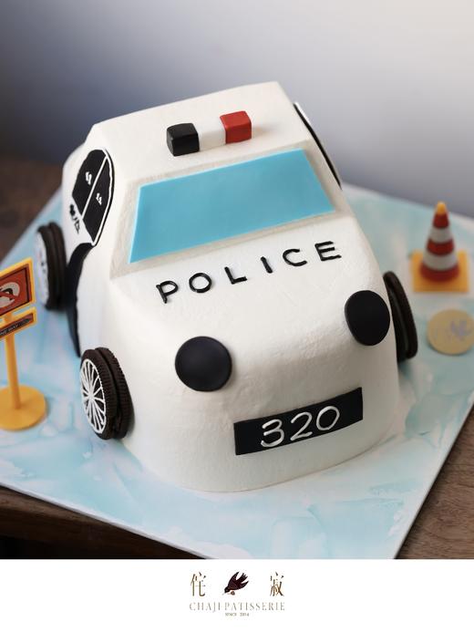 【客定】卡通警车蛋糕0071 商品图2