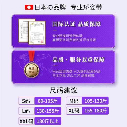 ZEAMO双龙骨矫姿带升级款 商品图4