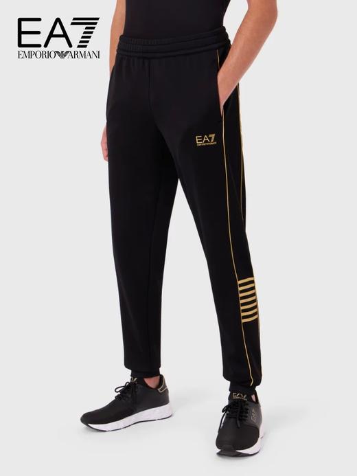 E@ 新款黑色金色LOGO 男士束脚运动裤卫裤 Z-15110 商品图0