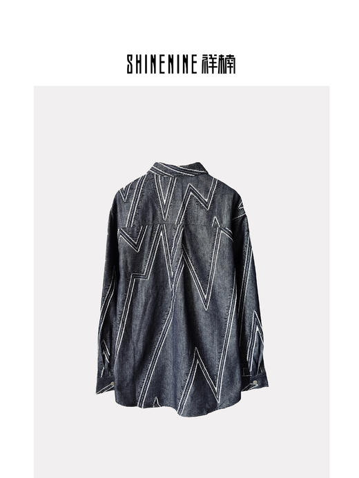 431125346牛仔衬衫外套 商品图1