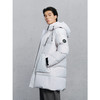 GXG男装 浅灰色简约长款通勤羽绒服 24冬热卖G24XY14001 商品缩略图2