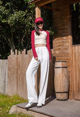 LU家同款香蕉直筒卫裤显瘦百搭直筒裤