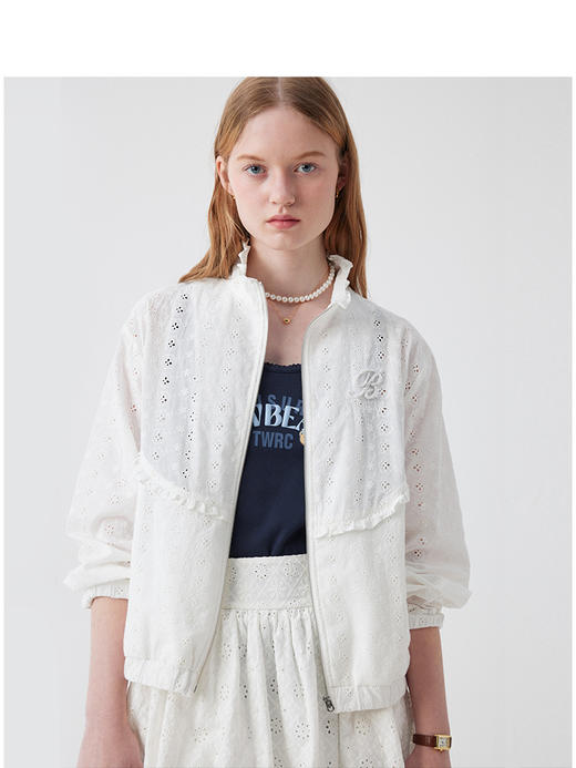 Teenie Weenie小熊字母外套女夏季女外套TTJJ252405T 商品图3