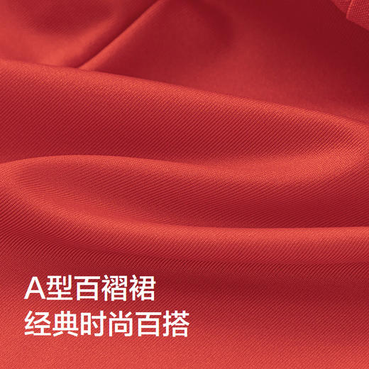 巴拉巴拉童装儿童短裙女童百褶裙2025夏新款A型裙裤 商品图3