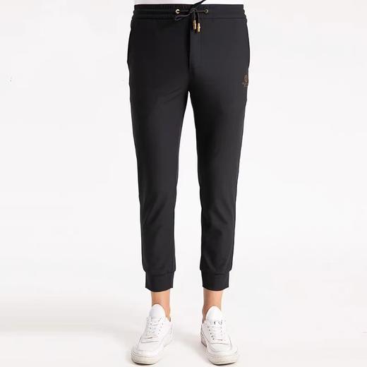 玛路男装MAURO春夏耐磨柔滑耐皱/丝线绣花休闲针织裤MK152002 商品图3