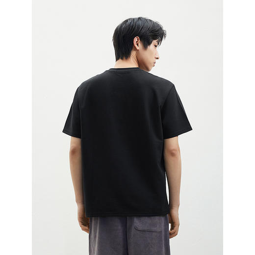 GXG男装多色休闲肌理短袖T恤春季热卖#G24D442010 商品图4