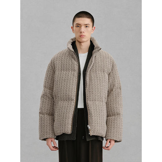 GXG男装 小香风面料轻蓬通勤羽绒服男24冬热卖G24XY24034 商品图2