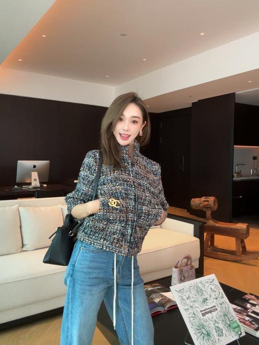 PIANAI冷小姐#  收藏级别中古经典系列小香/ 粗花呢中袖外套 商品图1