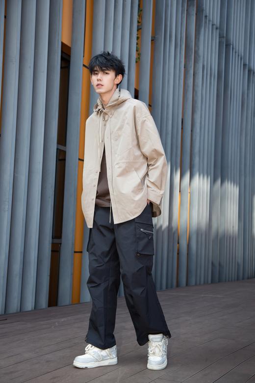 S415875139带帽休闲风衣 商品图5