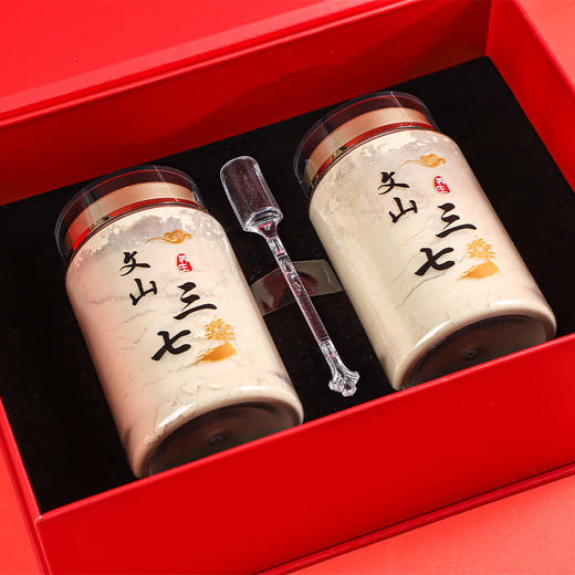 茯济堂三七粉300克礼盒 红色 商品图1