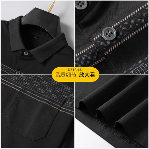 【棉质】【DK】大依优型大码短袖POLO衫加肥加大半袖体恤夏季款肥佬宽松商务休闲百搭上衣男士胖子 商品图1