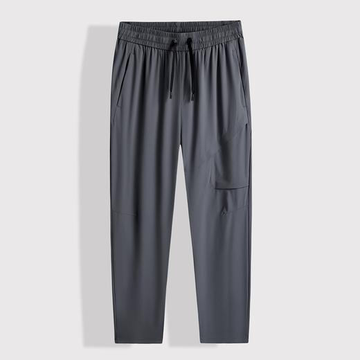 【DSF】大依优型大码冰丝裤直筒休闲运动夏季长裤弹力大号裤子加肥加大松紧腰宽松 商品图5