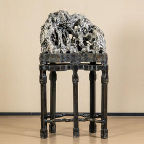 清 太湖石文房赏石