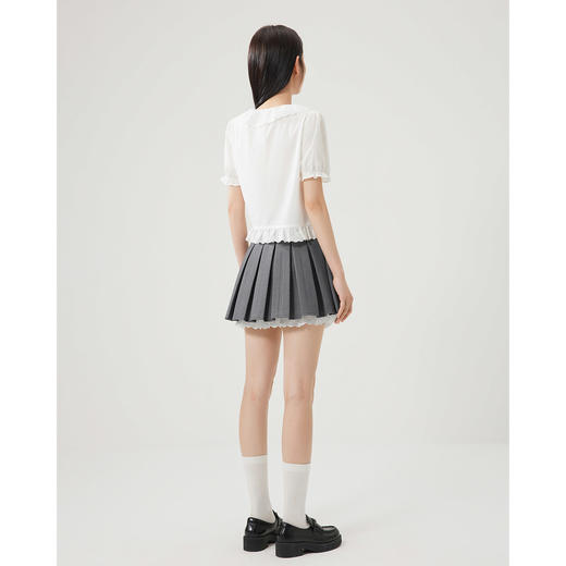 IEF/爱依服2025半身裙夏季 韩系甜美减龄学院少女风百搭摆裙N3818- 商品图4