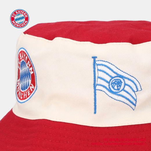 【官网同款】拜仁慕尼黑足球俱乐部丨125周年运动户外休闲帽渔夫帽 商品图4