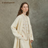 Famecoco范可儿原创文艺设计感无领设计文艺直筒宽松外套春款FAC6AB001 商品缩略图1