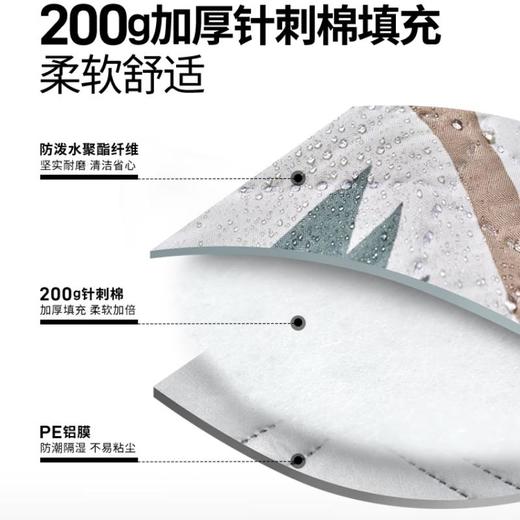 牧高笛超声波野餐垫 暖沙色180*200cm 商品图1