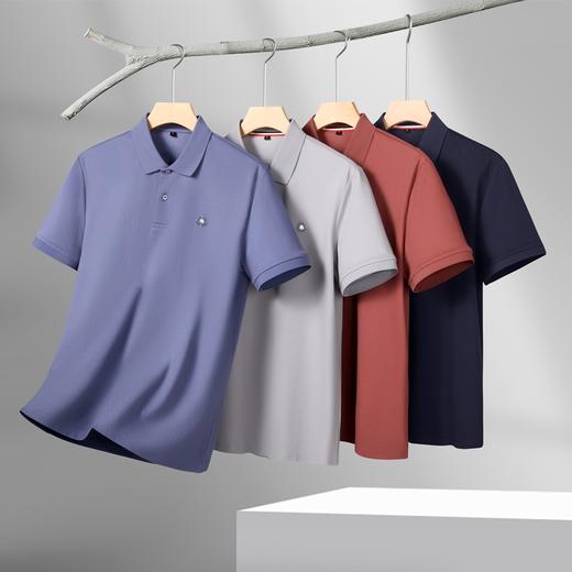 【100%棉】【DK】大依优型大码短袖POLO衫加肥加大半袖体恤夏季款肥佬宽松商务休闲百搭上衣男士胖子 商品图4