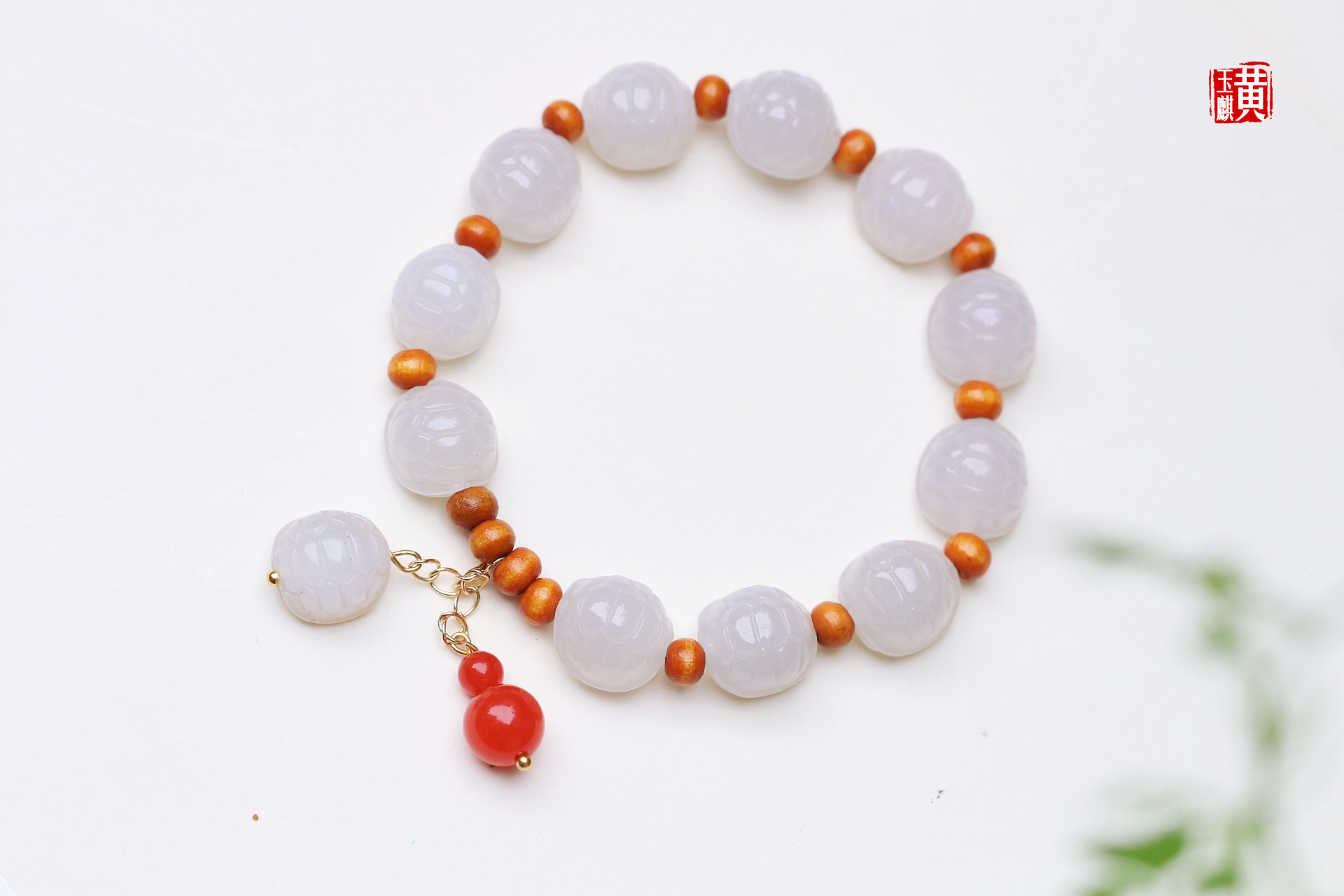 和田烟青玉【富甲天下】手串