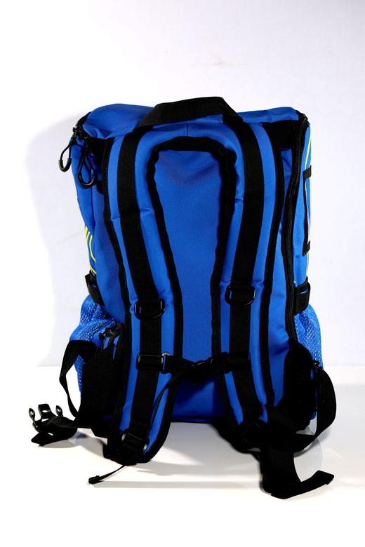 严素蓝黄多功能赛事背包 赛事训练日常出门休闲 跑步游泳户外活动 双肩多色 轻便 配件整理 商品图2