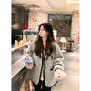 金蘑菇菇 【赫拉小姐】设计师高定香香风羽绒时髦矜贵感门襟水貂毛外套 商品缩略图3