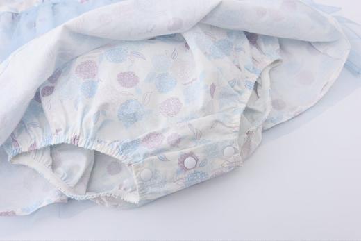 丽婴房-童衣类（春）I5连身装浅蓝（国风系列） 商品图1