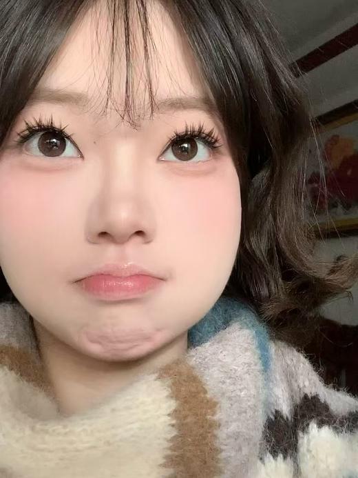 【中直径日抛】wecute-栗子咖-14.2mm【日抛 0-800度 无525/575】 商品图8