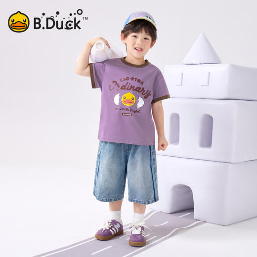 bduck小黄鸭童装夏季男童牛仔裤105-150 BF2652012 商品图1