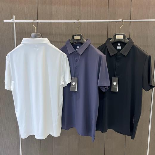 点此购买 迪桑特夏季男士竖字母短袖超冰丝速干Polo衫T恤 ggd 312513 商品图4