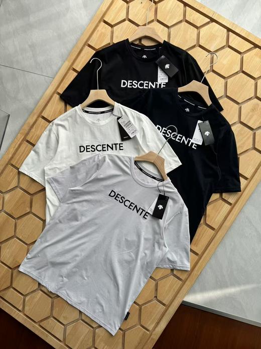 点此购买 迪桑特夏季男款纯棉短袖T恤 LL 312584 商品图0