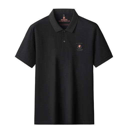 【100%棉】【DK】大依优型大码短袖POLO衫加肥加大半袖体恤夏季款肥佬宽松商务休闲百搭上衣男士胖子 商品图5