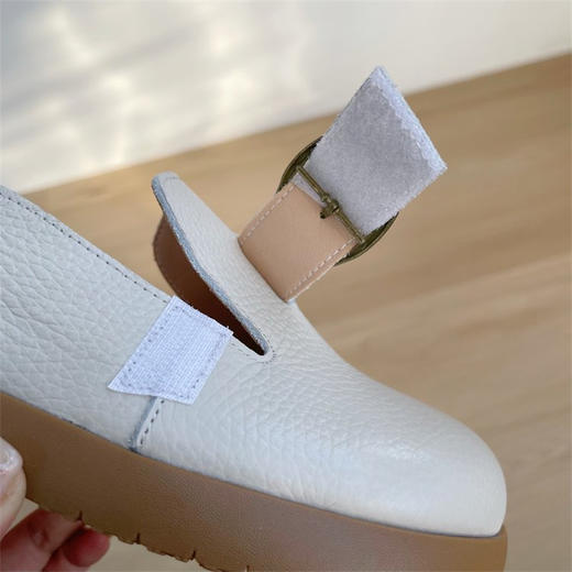 凯撒KAISER春季头层牛皮一脚蹬 懒人鞋 商品图3