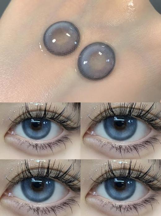 14.5 甜丧黑兔/姜百合灰/蓝椰奶冻/纯情大美目黑/蜜桃可可/ ~年抛美瞳 商品图2